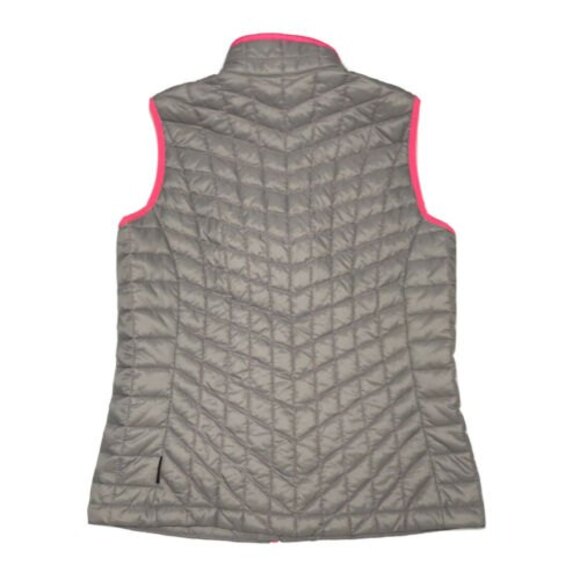 The North Face Thermoball Girls Puffer Vest Size XL Grey Pink - Picture 2 of 7